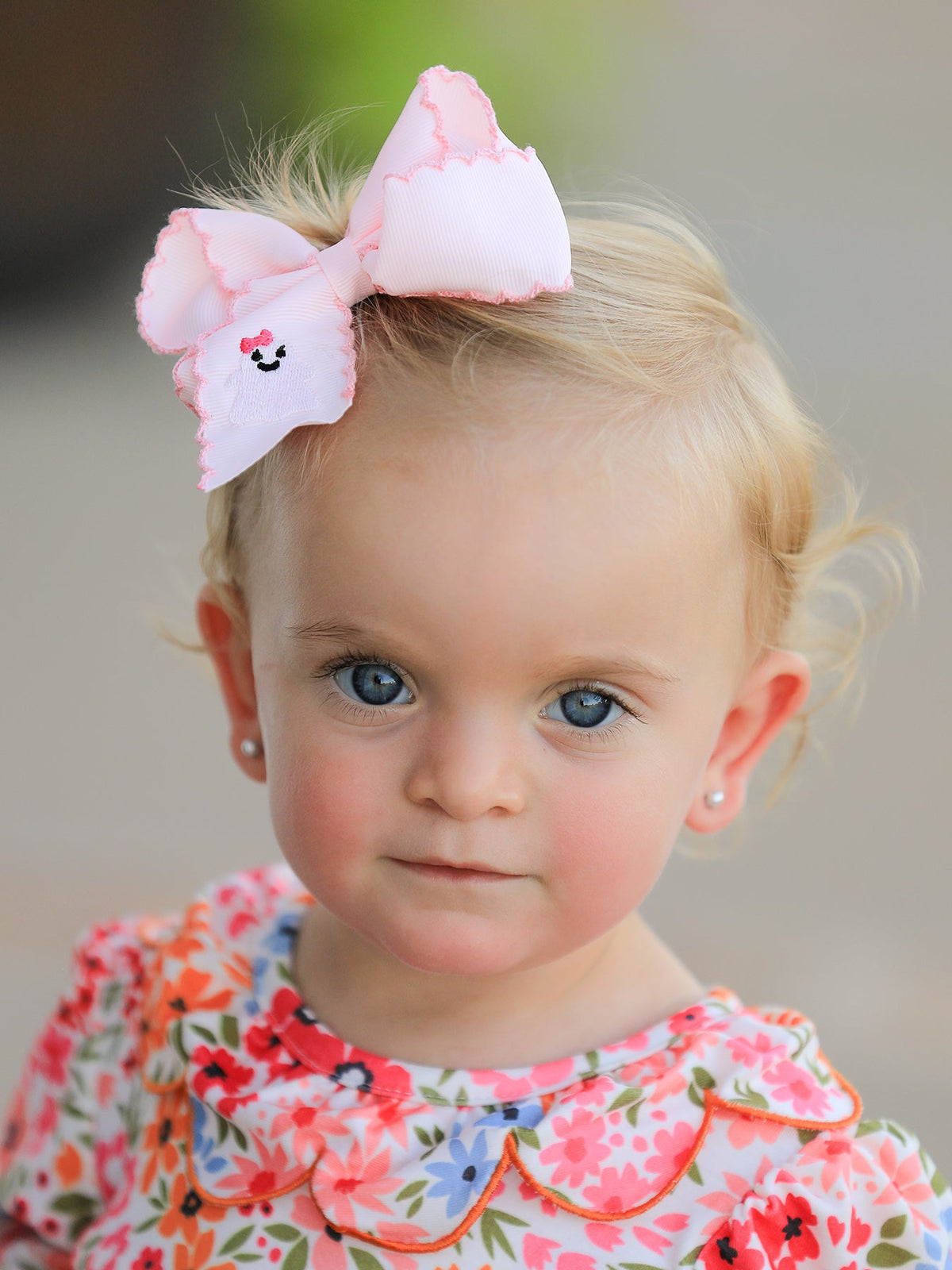 Rylee Faith Designs - Halloween Ghost Bow Hairpin 3.9 Inch - alternate view 5
