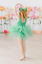 Kelly Green Tank Tutu Leotard - Image 4