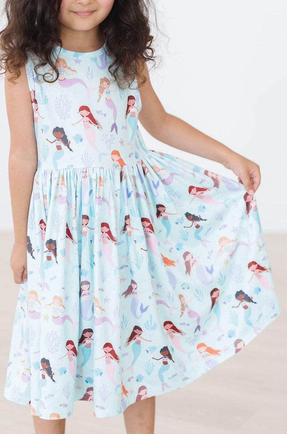 Happy as a Clam Tank Twirl Dress - Image 3