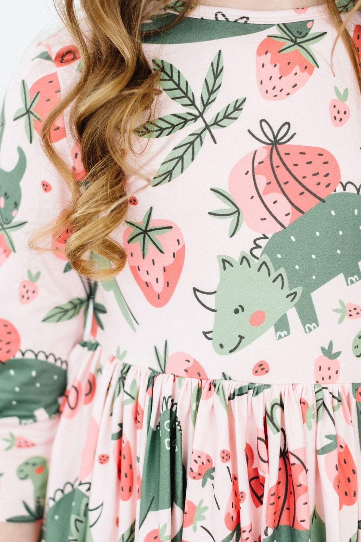Hear Me Roar 3/4 Sleeve Pocket Twirl Dress - Image 3