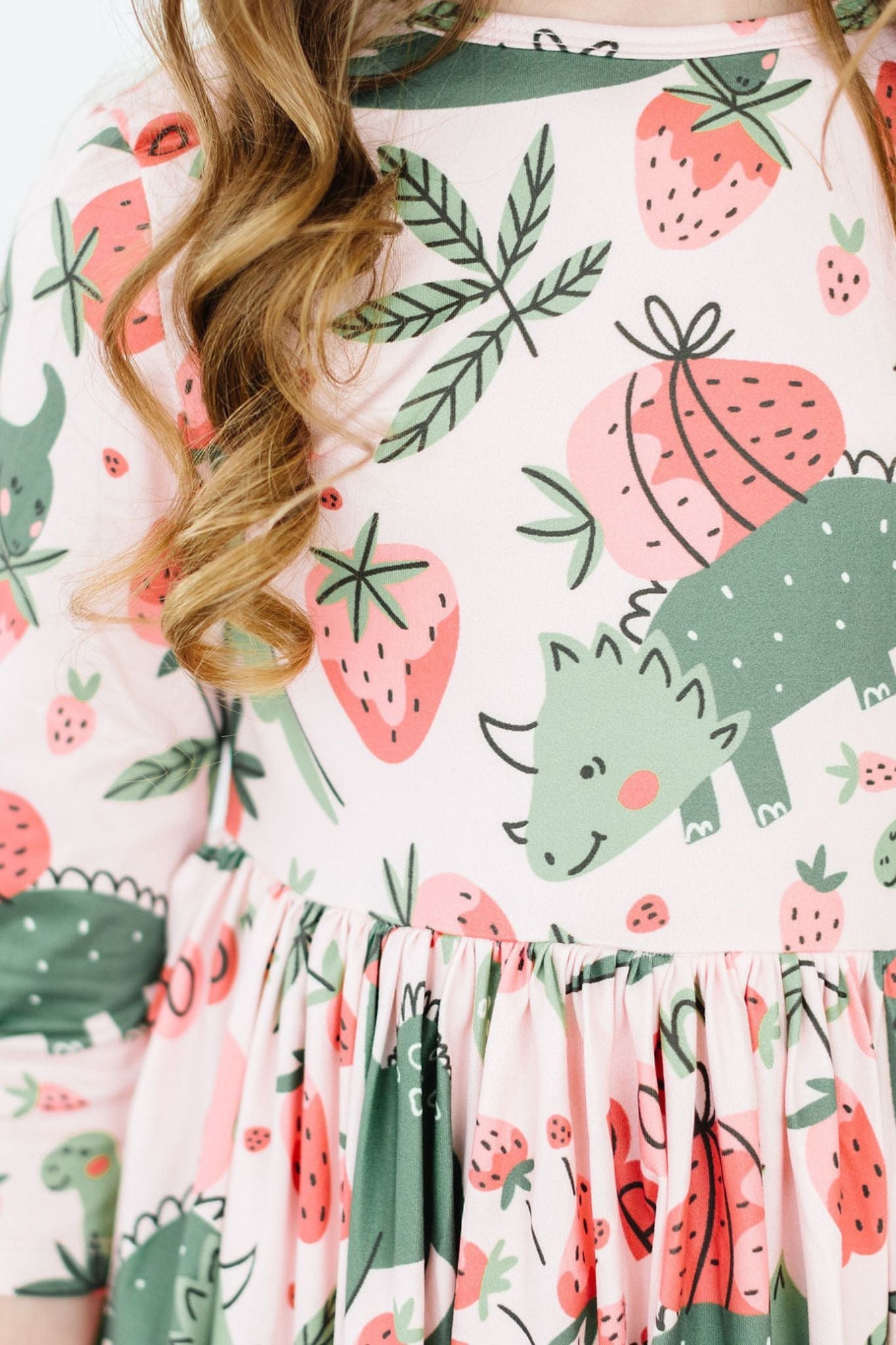 Hear Me Roar 3/4 Sleeve Pocket Twirl Dress - Image 3