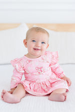 Howdy 3/4 Sleeve Flutter Twirl Bodysuit - Image 4