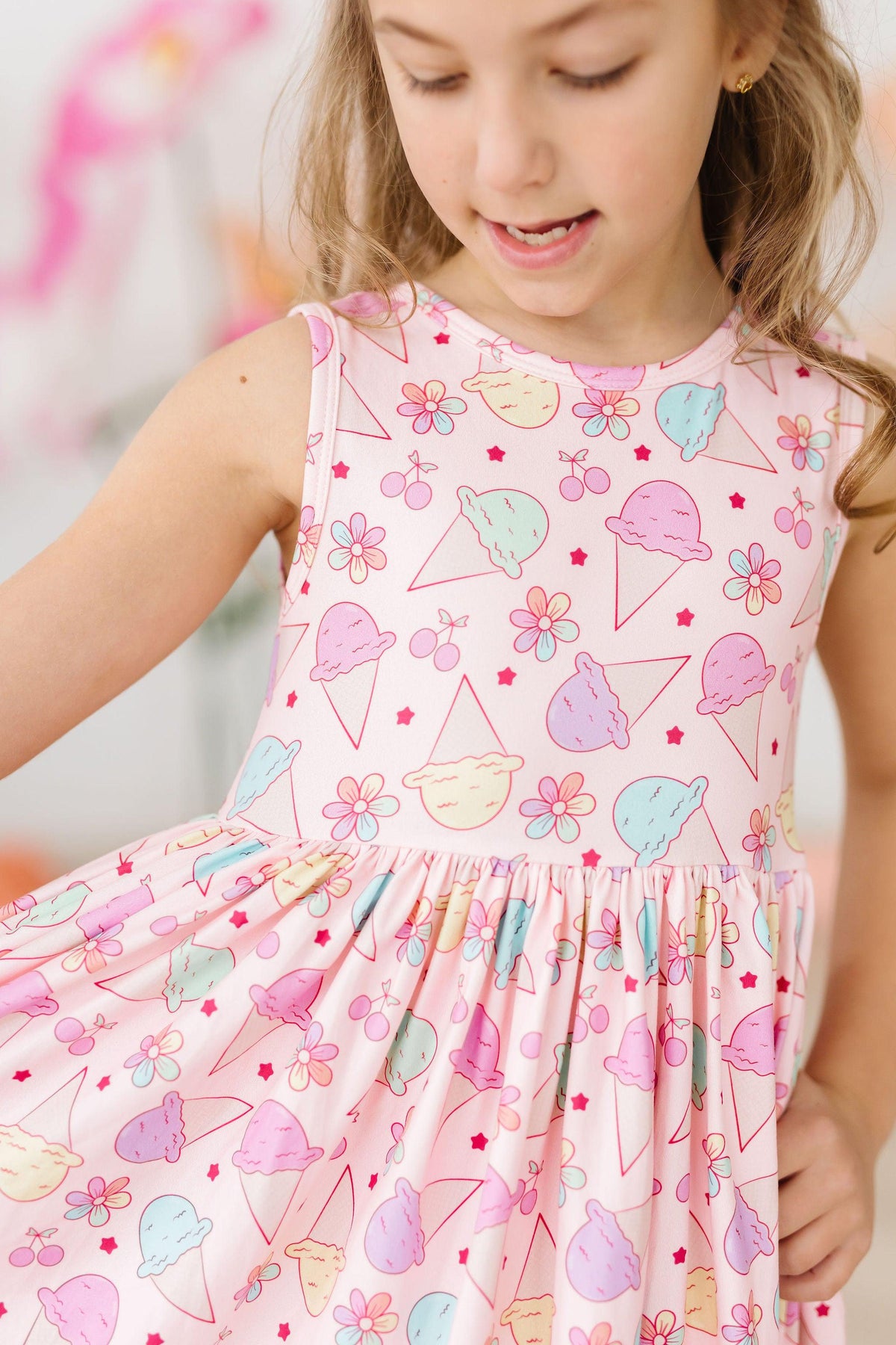 Ice Cream & Shout Tank Twirl Dress - Image 2