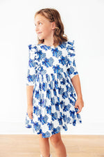 Lone Star 3/4 Sleeve Ruffle Twirl Dress - Image 3