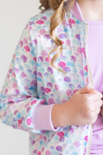Mermaid Scales Satin Jacket - Image 7