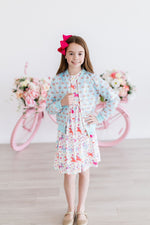 Mint Rainbow Sequin Jacket - Image 2