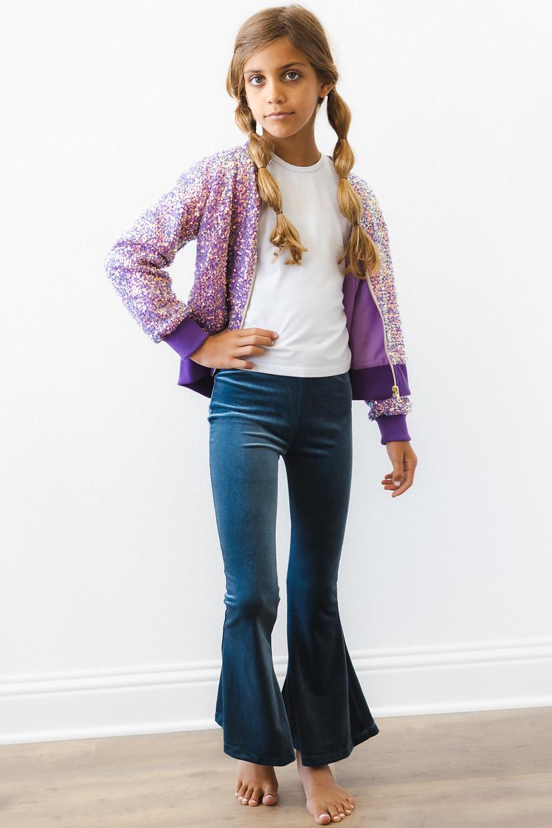 Purple Sequin Jacket - Image 6