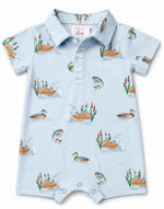 Lake Day Polo Shorty One-Piece