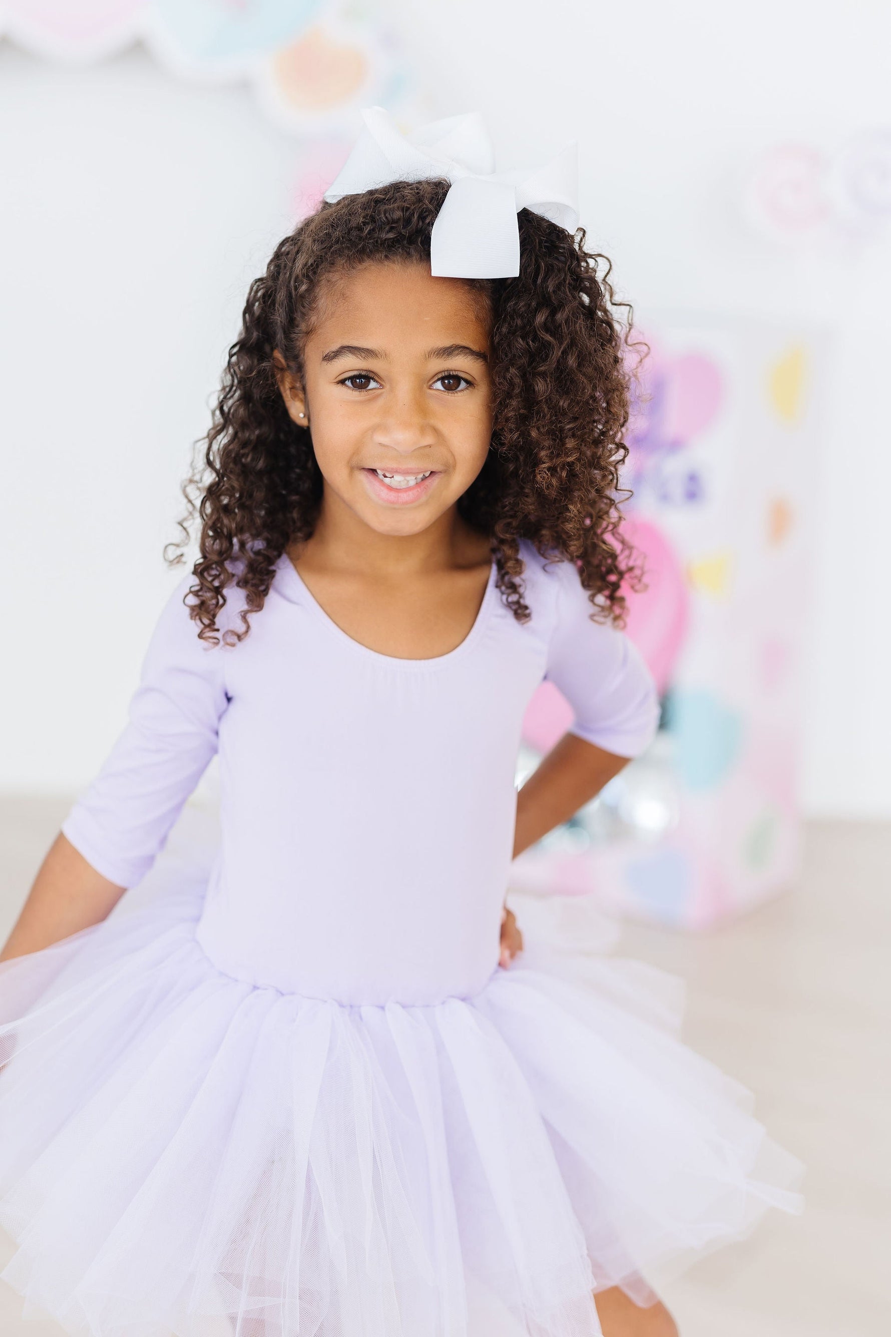 Lavender 3/4 Tutu Leotard - Image 4