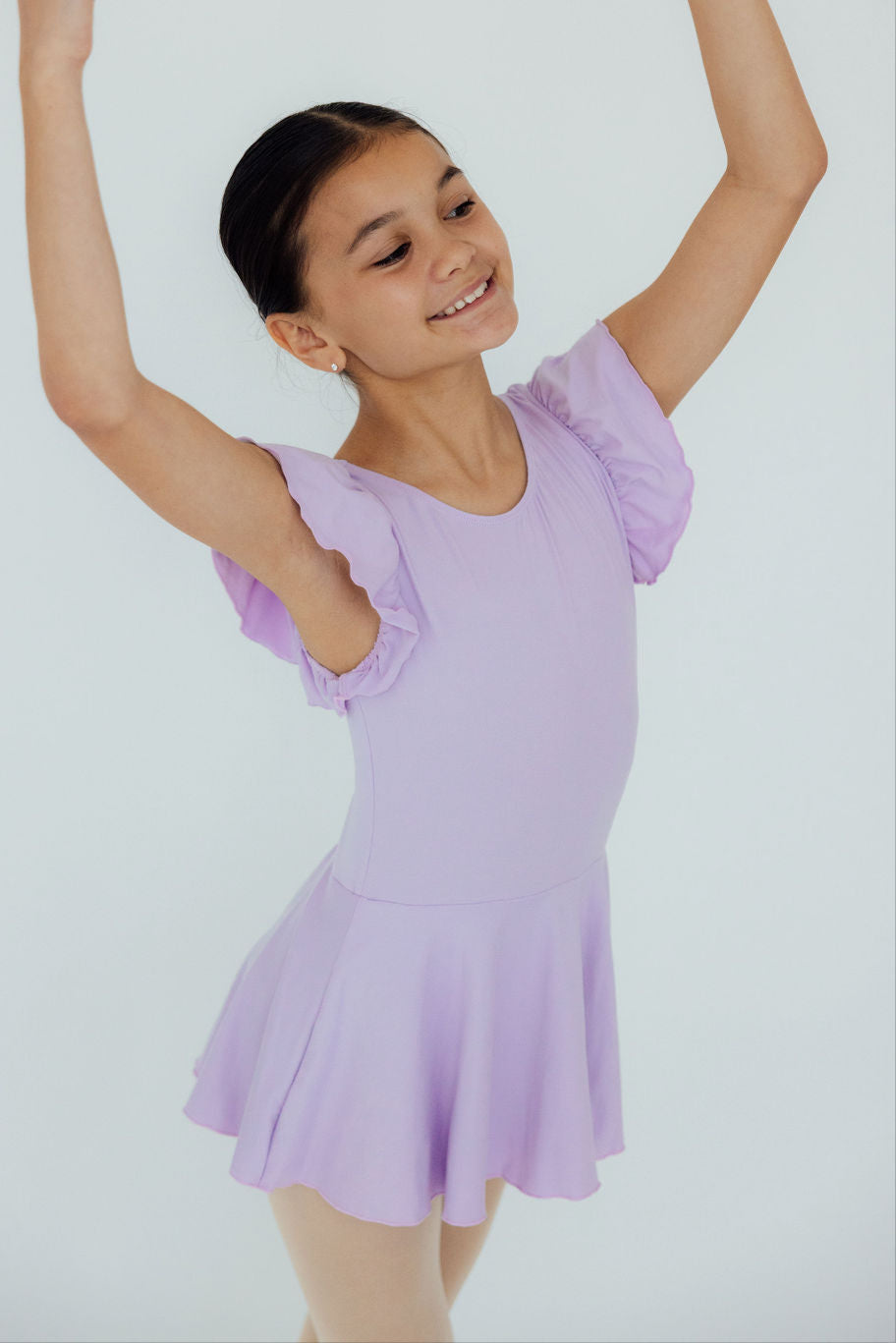 Lavender S/S Twirl Leotard - Image 6