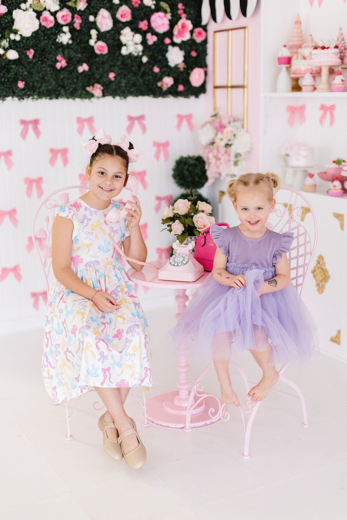 Lavender Shimmer Tutu Dress - Image 5