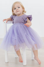 Lavender Shimmer Tutu Dress - Image 6