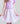 Lavender Sequin Twirl Skort