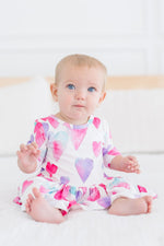 Light Hearted 3/4 Sleeve Twirl Bodysuit - Image 5