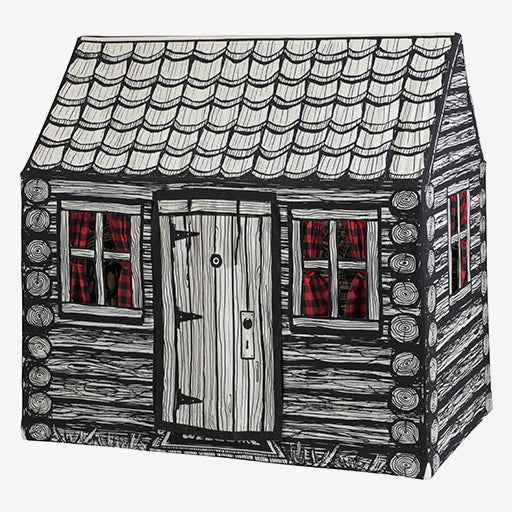 Log Cabin Play Tent for Kids