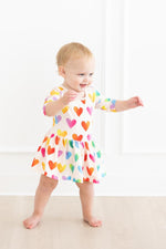 Lotta Love 3/4 Sleeve Twirl Bodysuit - Image 2