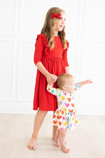 Lotta Love 3/4 Sleeve Twirl Bodysuit - Image 3