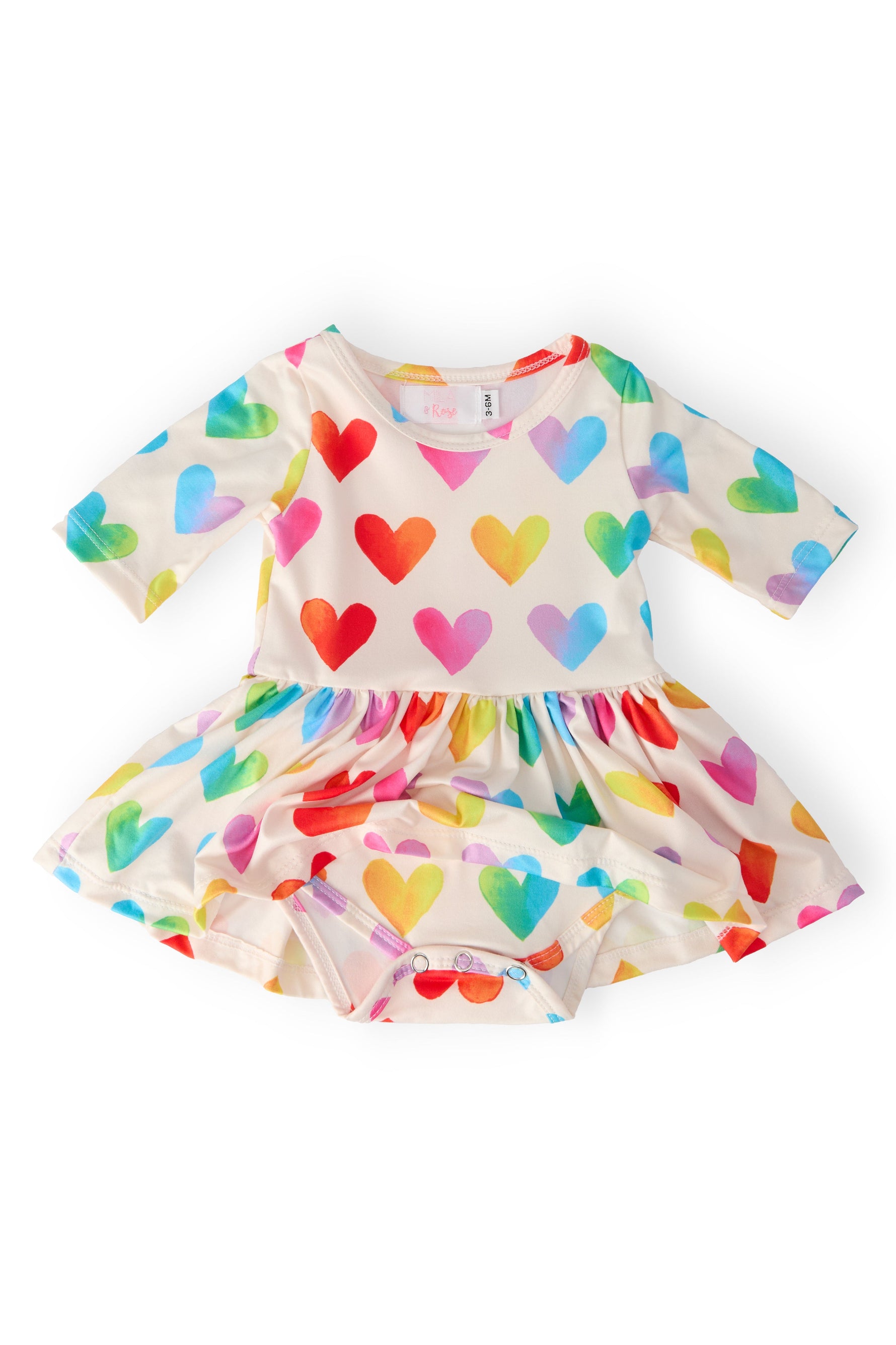 Lotta Love 3/4 Sleeve Twirl Bodysuit - Image 5