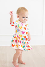 Lotta Love 3/4 Sleeve Twirl Bodysuit - Image 6