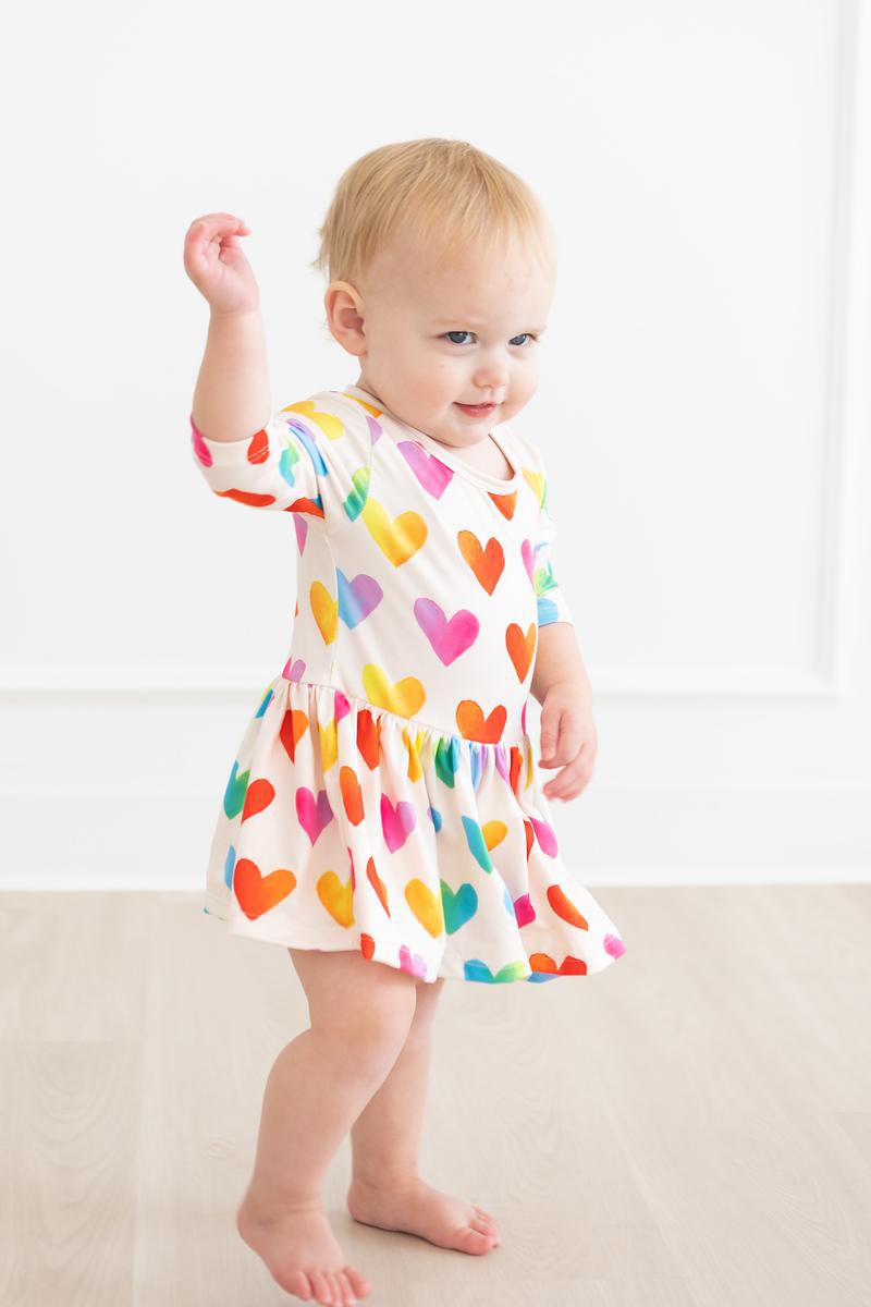 Lotta Love 3/4 Sleeve Twirl Bodysuit - Image 6