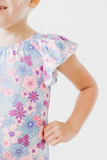 Love Blooms S/S Flutter Sleeve Leotard - Image 4