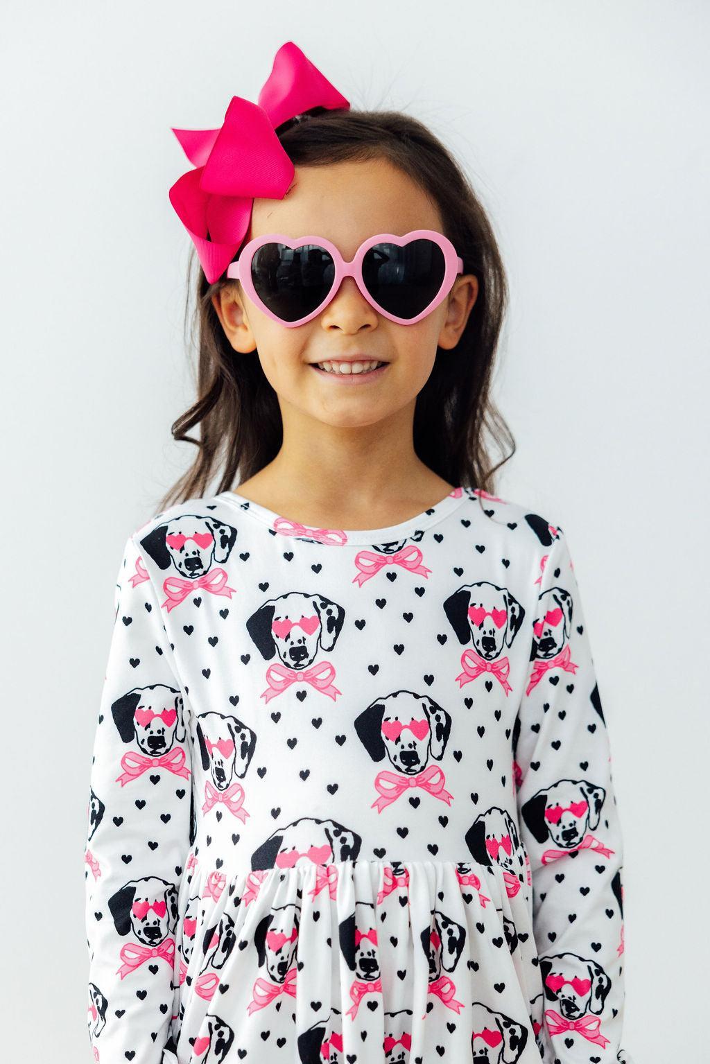 Love You Spots L/S Pocket Twirl Dress - Image 6