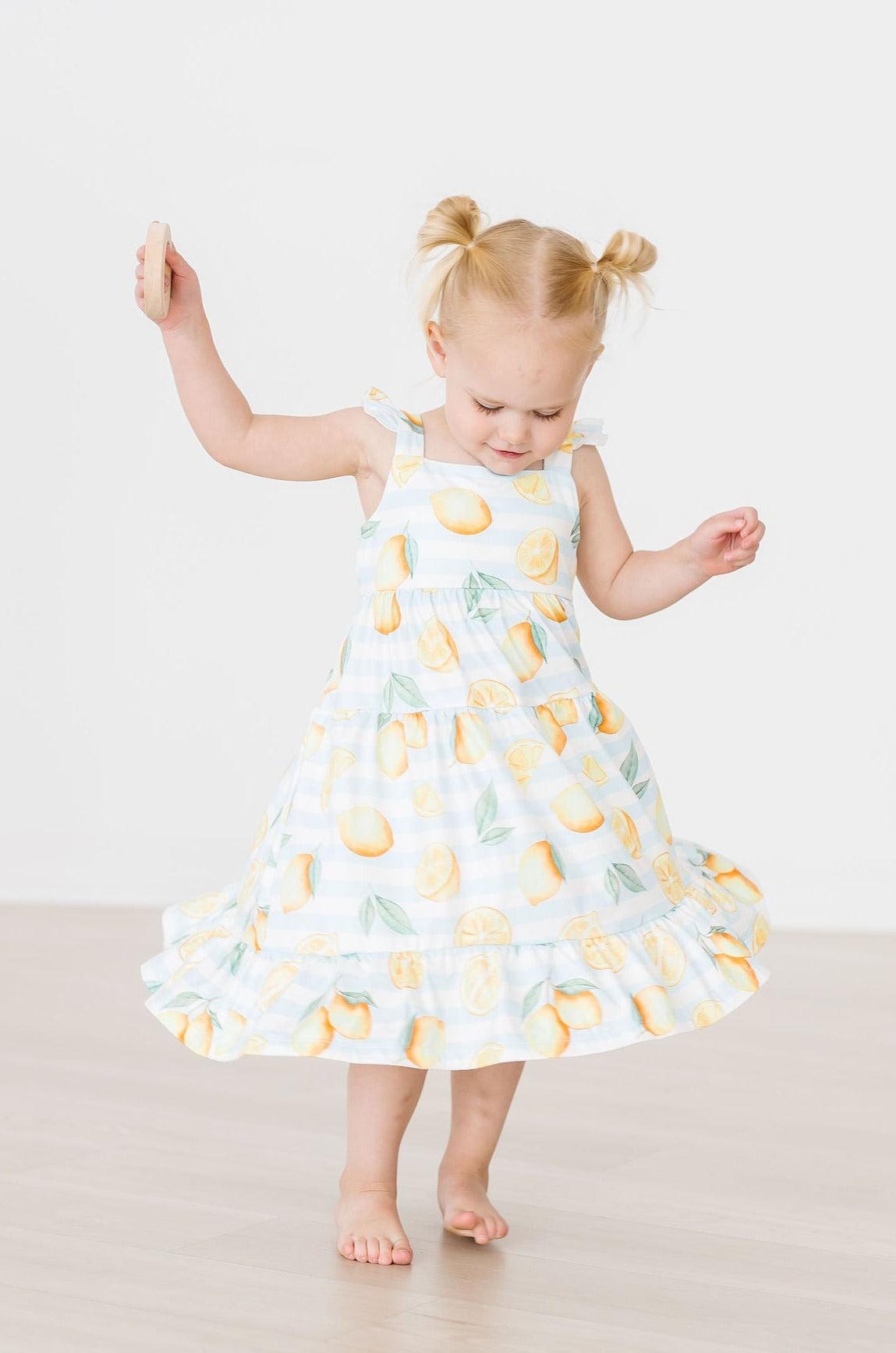 Lovely Lemons Ruffle Maxi Dress - Image 5