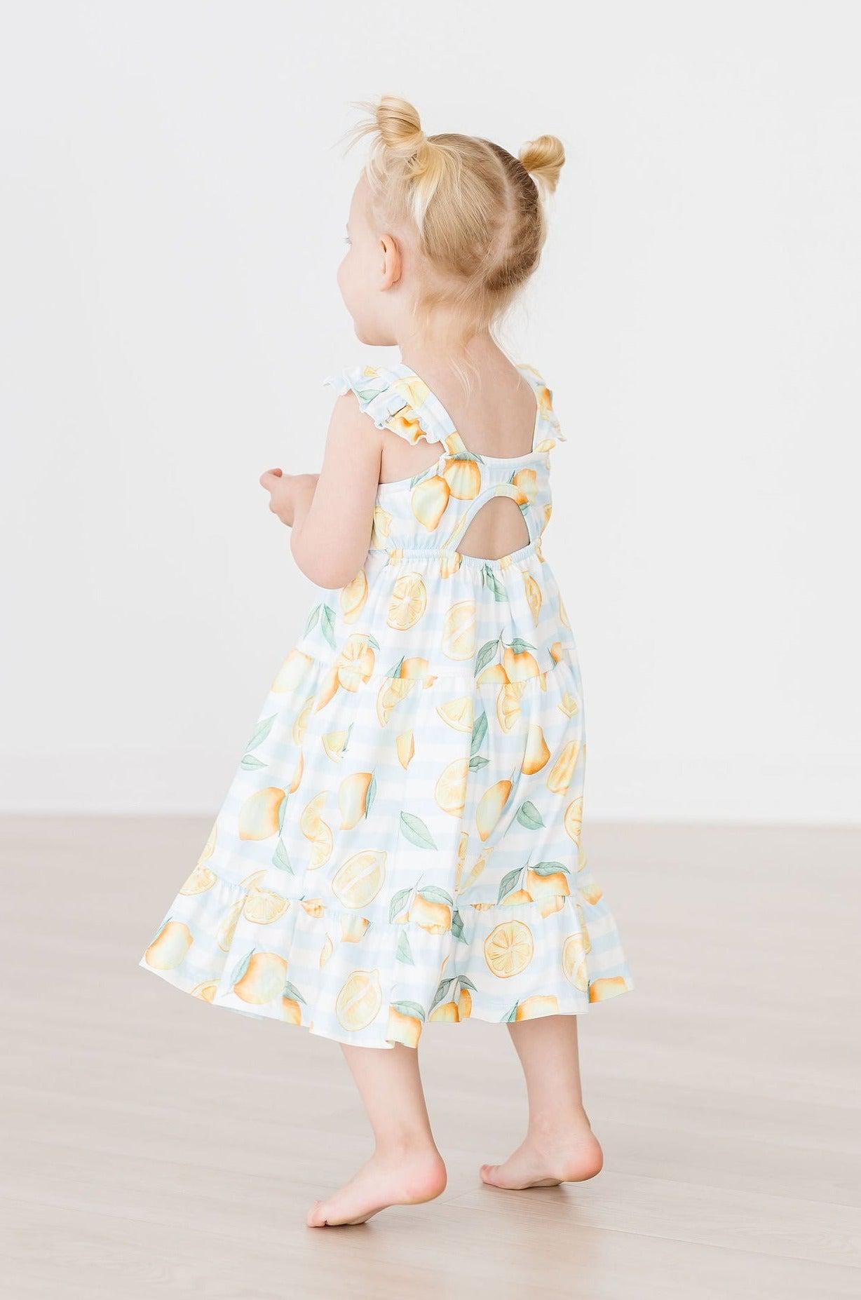 Lovely Lemons Ruffle Maxi Dress - Image 6