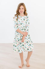 Luck of the Irish 3/4 Sleeve Pocket Twirl Dress - Image 6