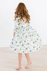 Luck of the Irish 3/4 Sleeve Pocket Twirl Dress - Image 8