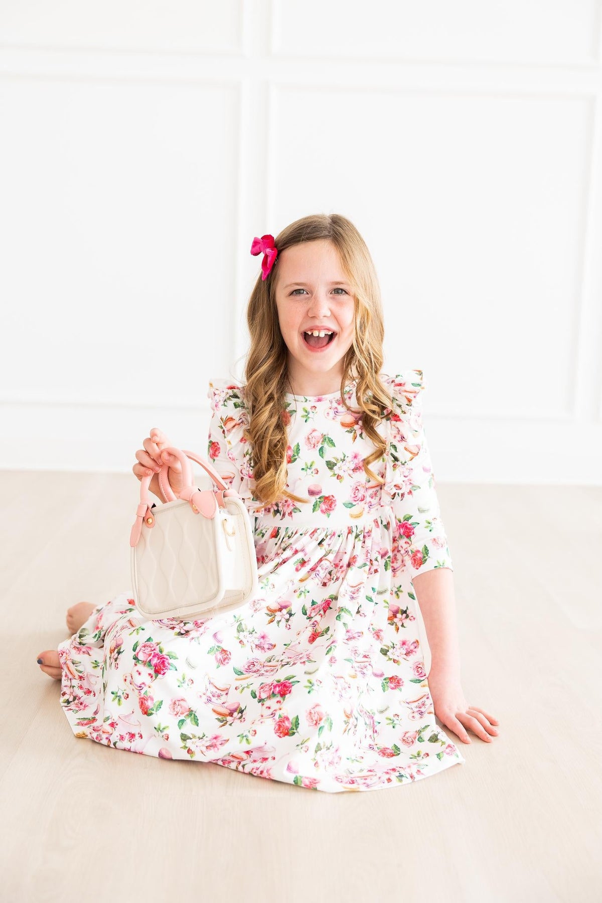 Macarons & Tea Ruffle Twirl Dress - Image 3