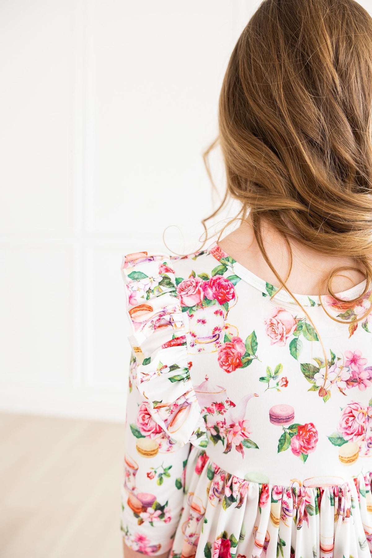 Macarons & Tea Ruffle Twirl Dress - Image 4