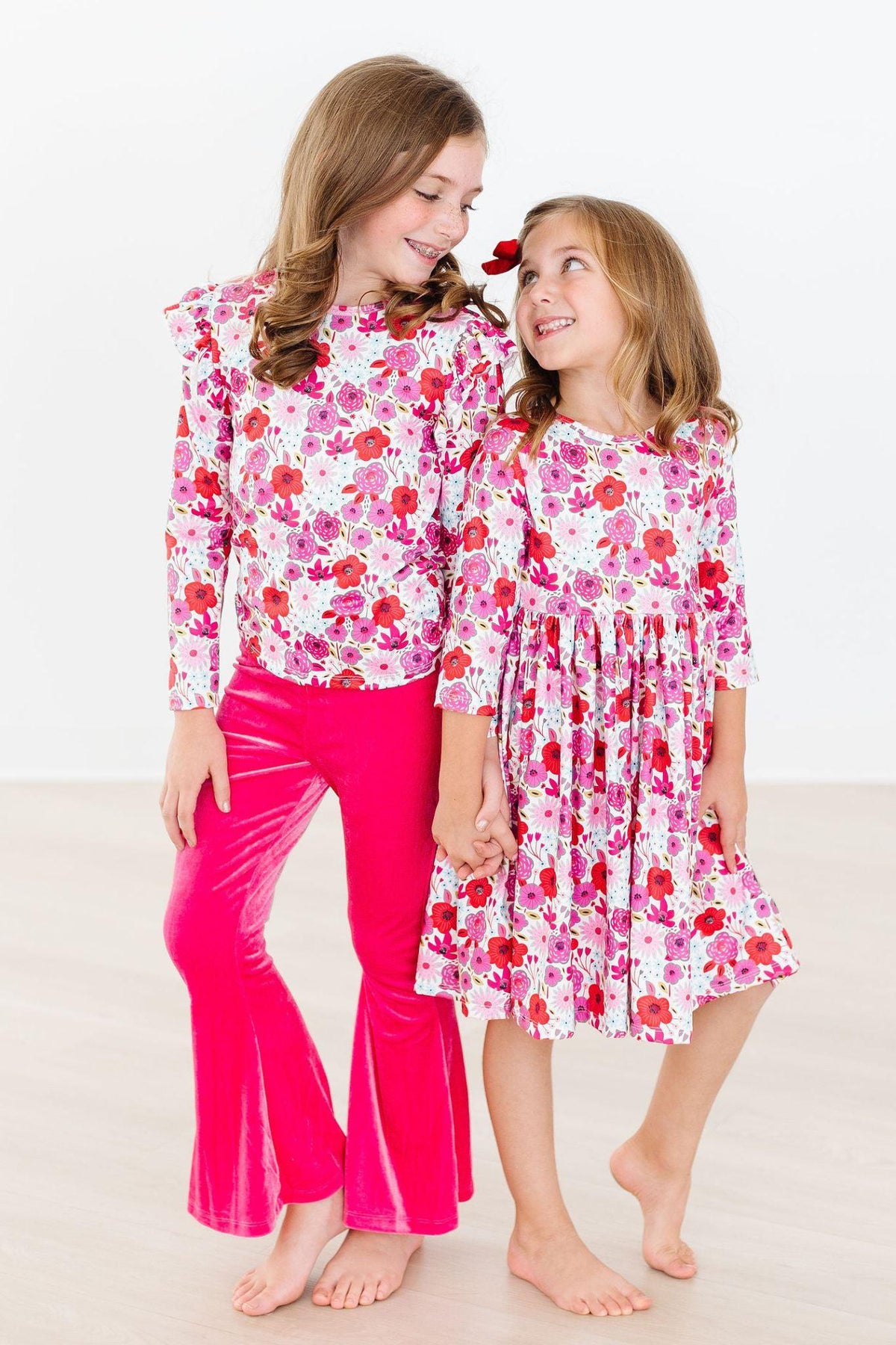 Magenta Velvet Bells - Image 3