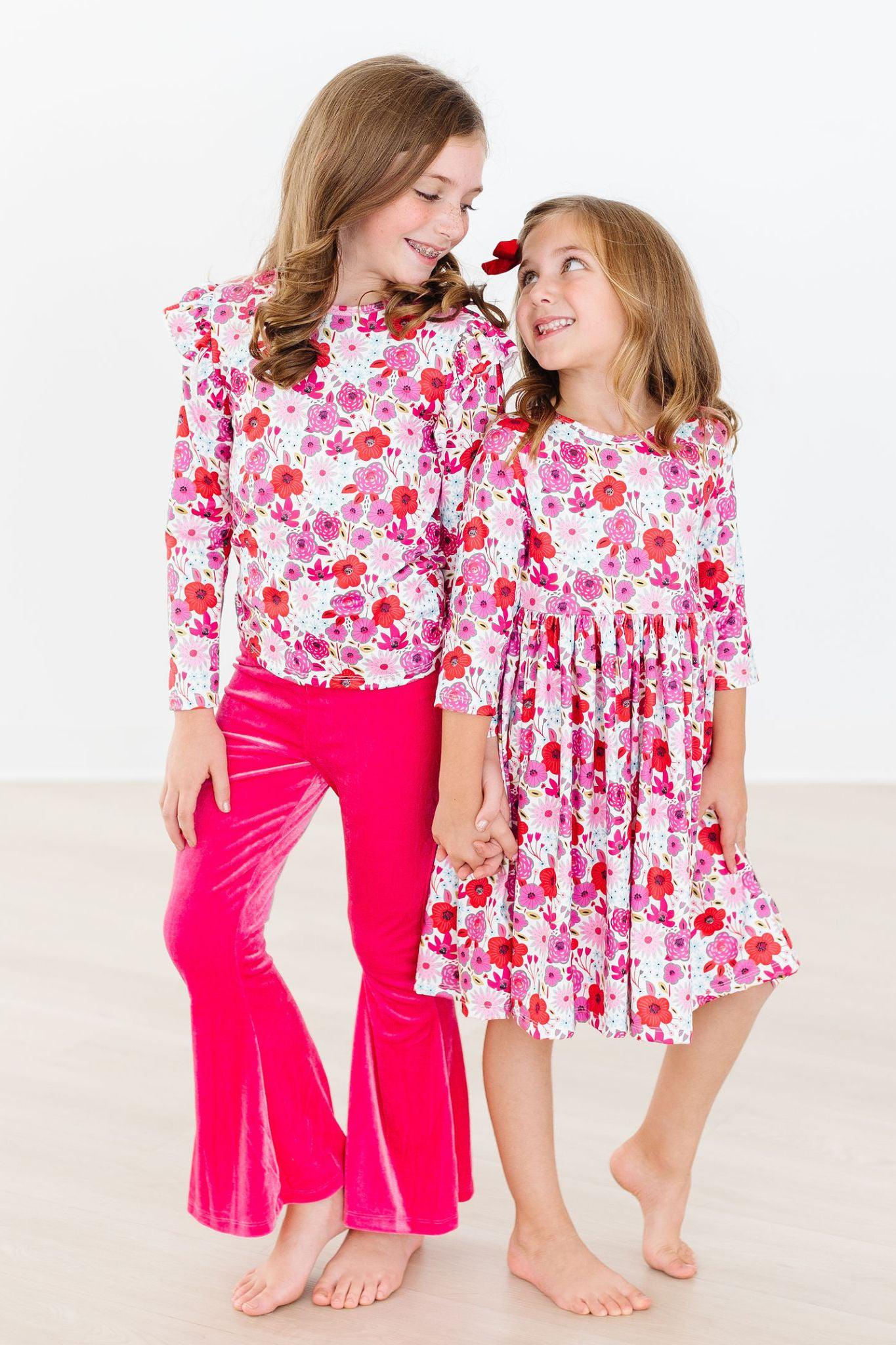 Magenta Velvet Bells - Image 3