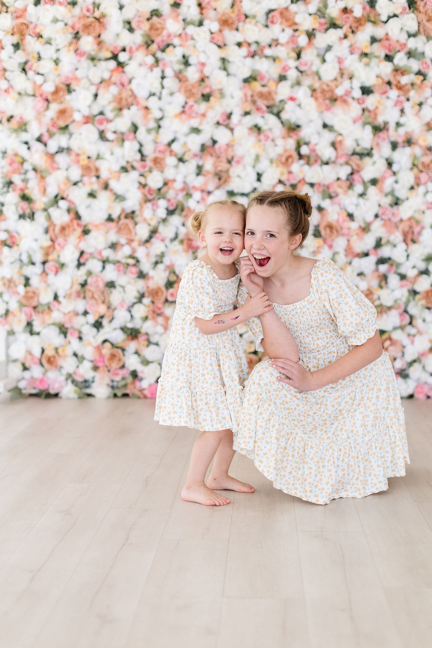 Marvelous Marigolds Smocked Ruffle Dress - Image 4