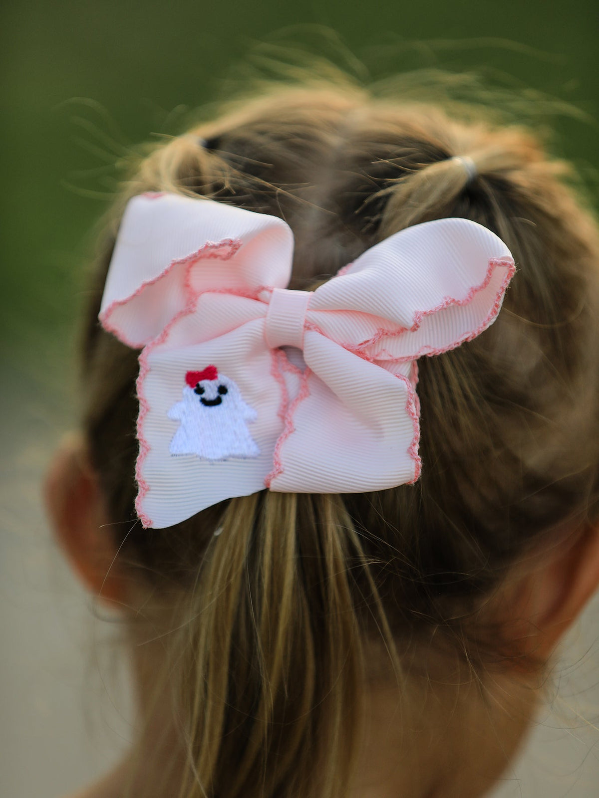 Rylee Faith Designs - Halloween Ghost Bow Hairpin 3.9 Inch - alternate view 2