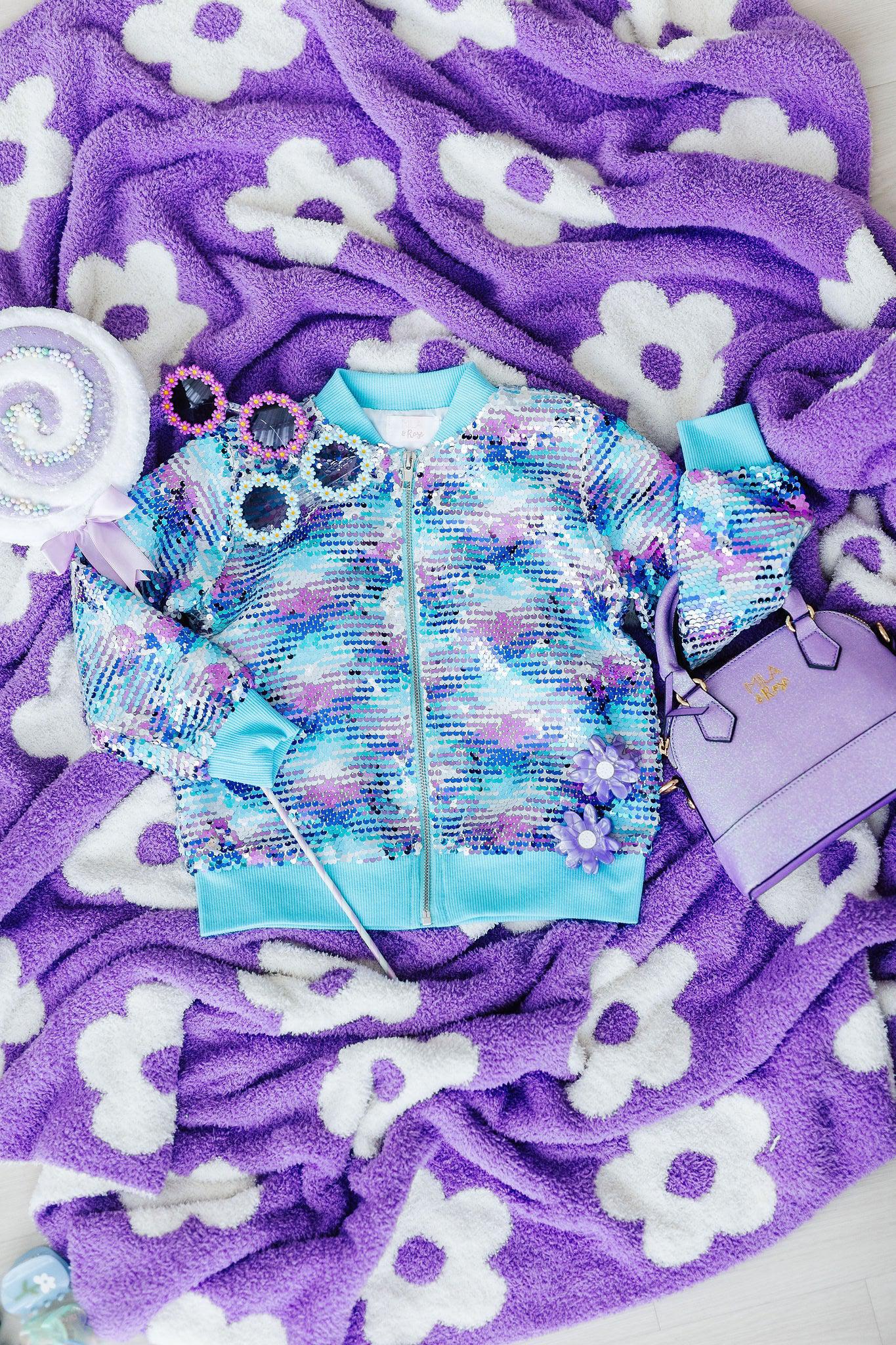 Mermaid Flip Sequin Jacket - Image 2