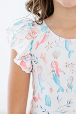 Mermaid Friends S/S Flutter Sleeve Leotard - Image 2