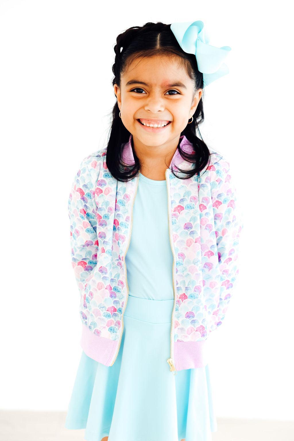 Mermaid Scales Satin Jacket - Image 2