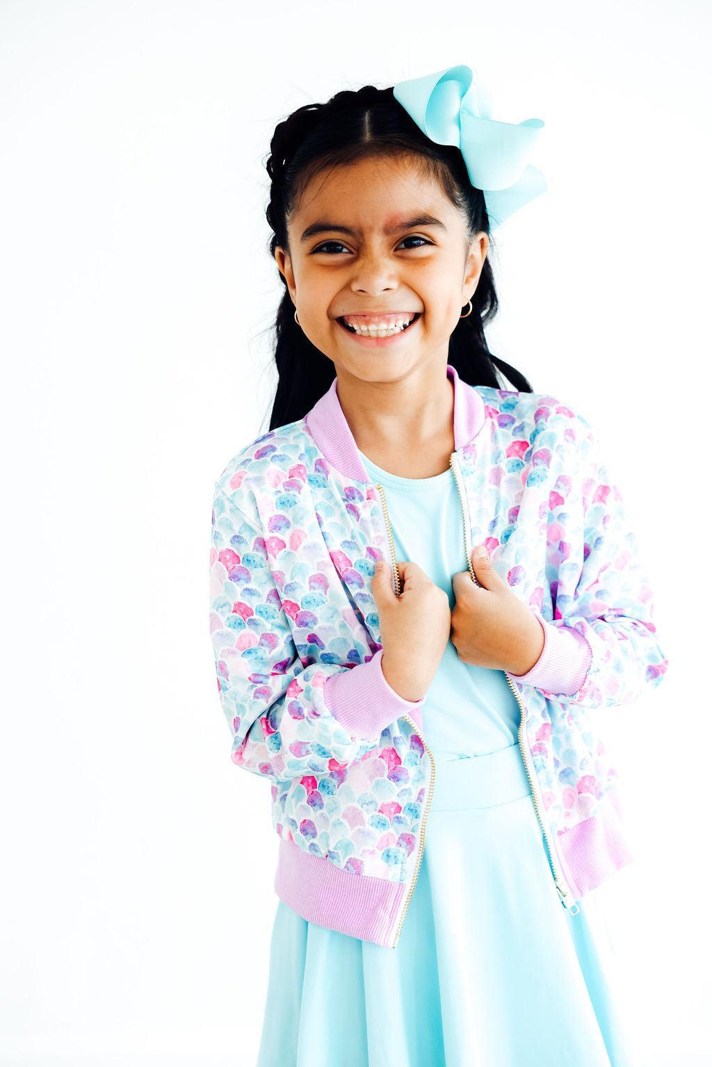 Mermaid Scales Satin Jacket - Image 4