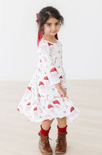 Mistletoe Magic 3/4 Sleeve Pocket Twirl Dress - Image 7