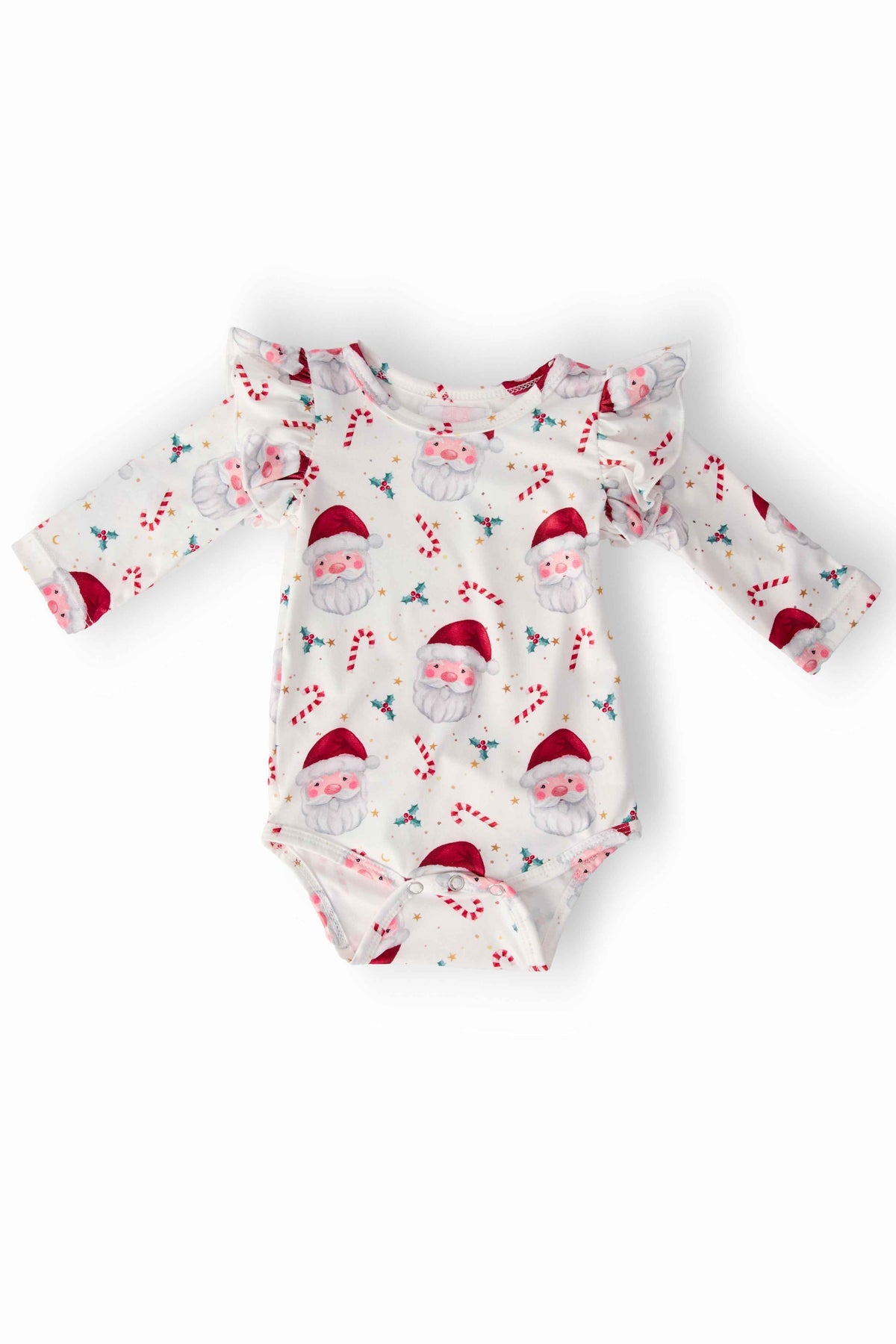 Mistletoe Magic L/S Flutter Bodysuit