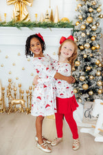 Mistletoe Magic L/S Ruffle Tee - Image 2
