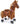 Model U Ride-On Pony Age 3-4 Brown