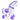 Model U Ride-On Unicorn Age 4-7 Purple