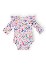 Morning Meadows L/S Flutter Bodysuit