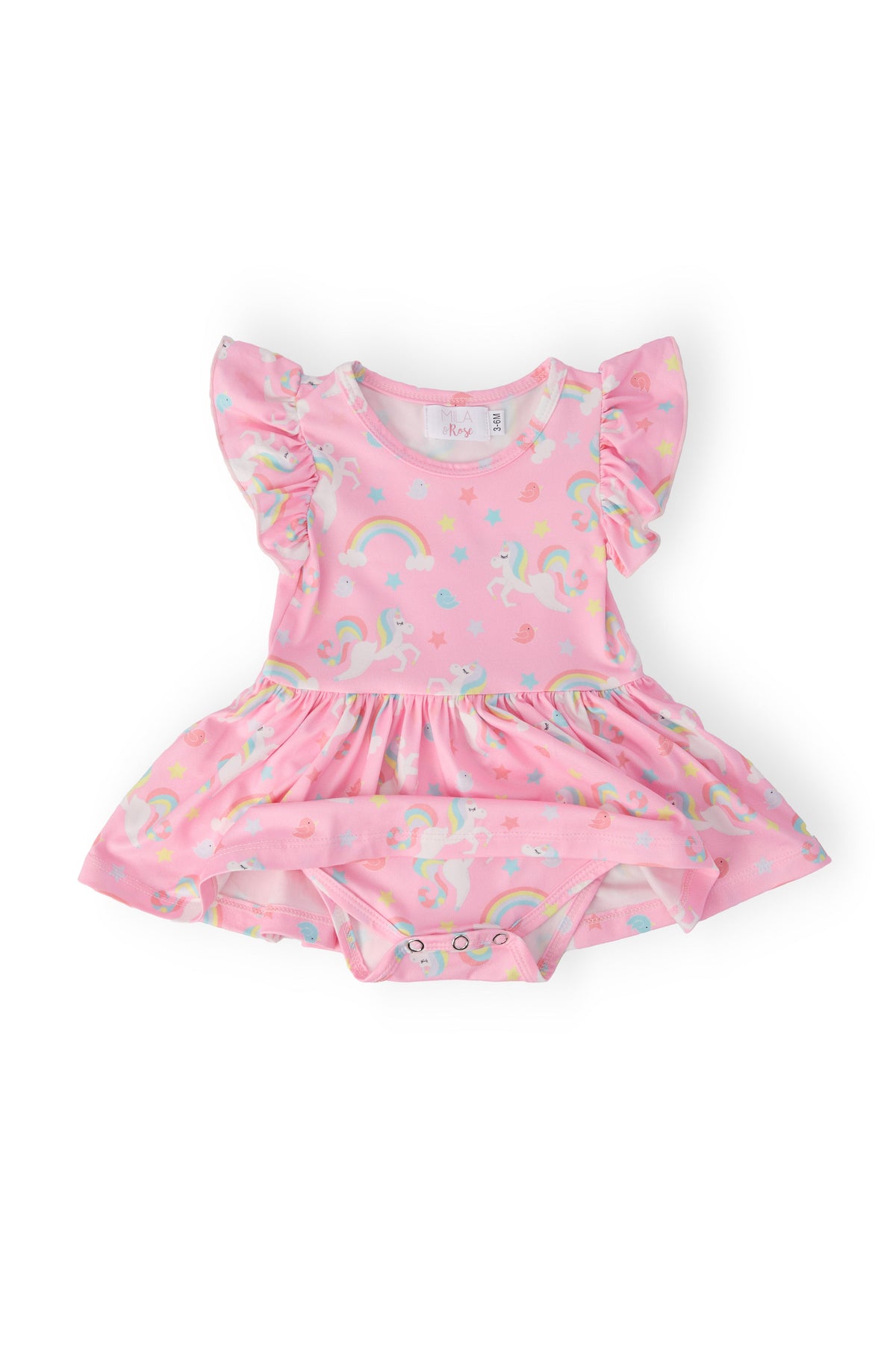 My Little Unicorn S/S Flutter Twirl Bodysuit - Image 2