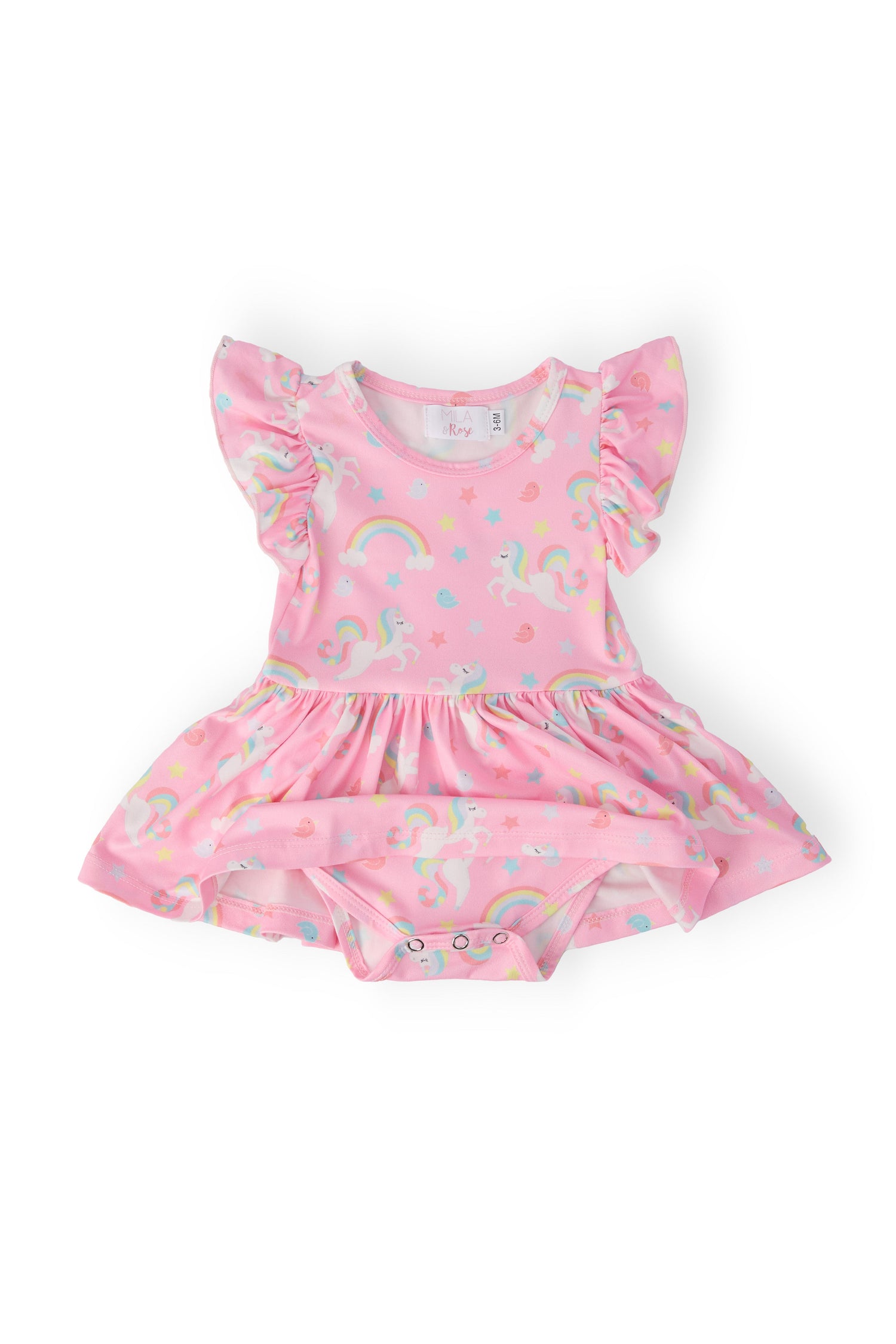 My Little Unicorn S/S Flutter Twirl Bodysuit - Image 2