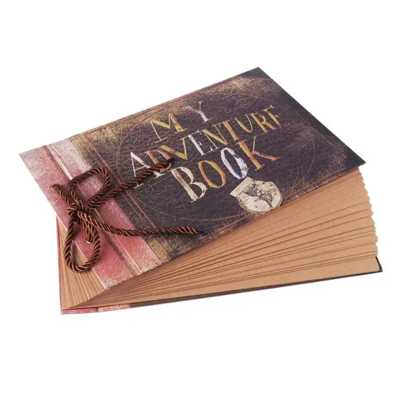 My Adventure Book Scrapbook Album | Vintage Travel Memory Journal