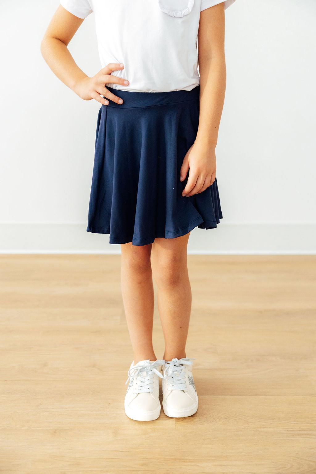 Navy Twirl Skort - Image 4